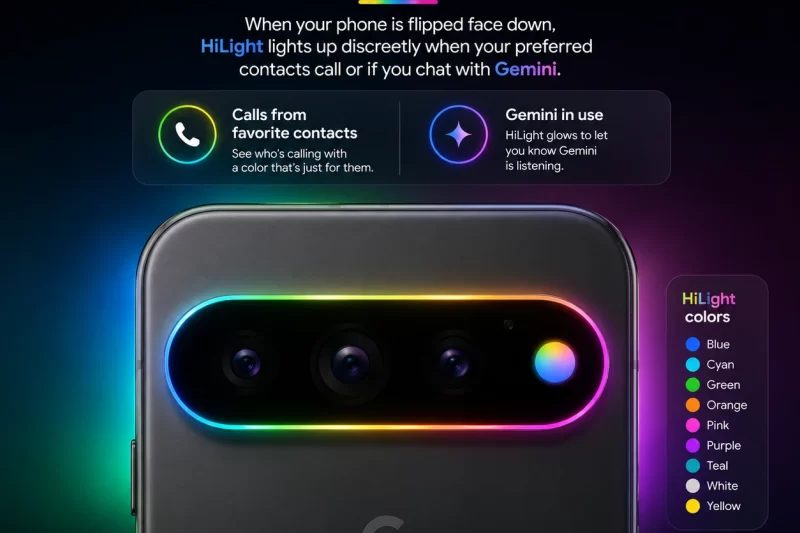 Google Pixel 11 HiLight RGB LED Feature Leaks Ahead of Launch