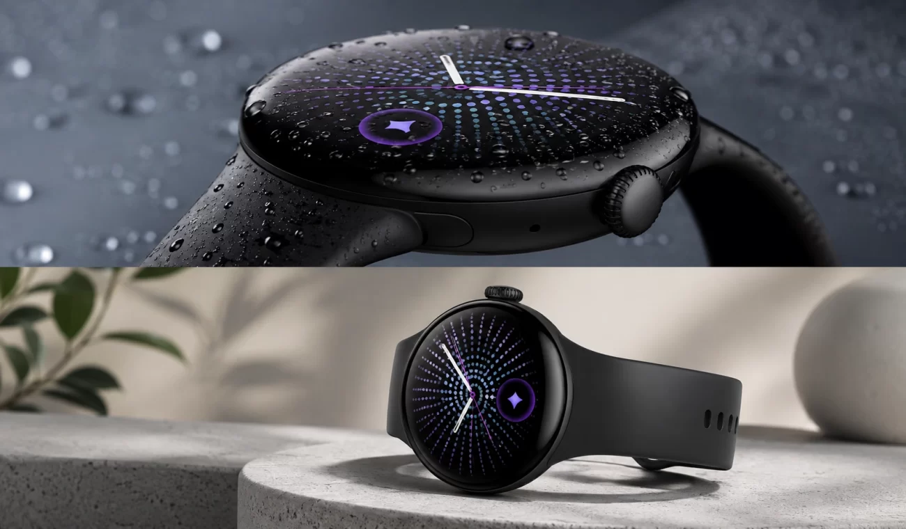 Google Pixel Watch 5 smartwatch with Gemini and health tracking features