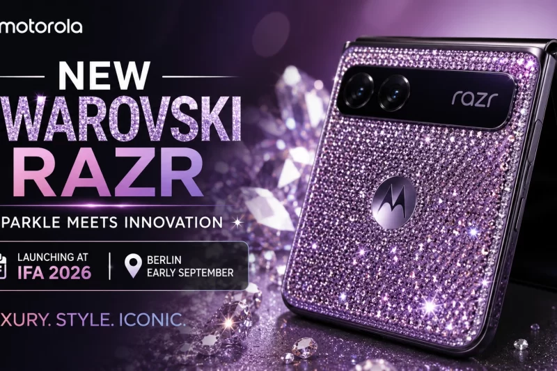 Motorola Swarovski Razr Teased Ahead of IFA 2026: What We Know